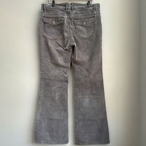 GAP vintage y2k grey corduroy flare pants size 12